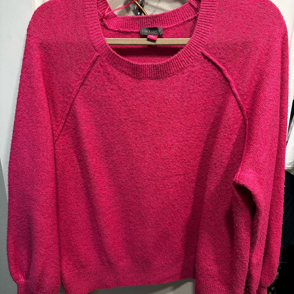 Vince Camuto Women's Pink Sweater
